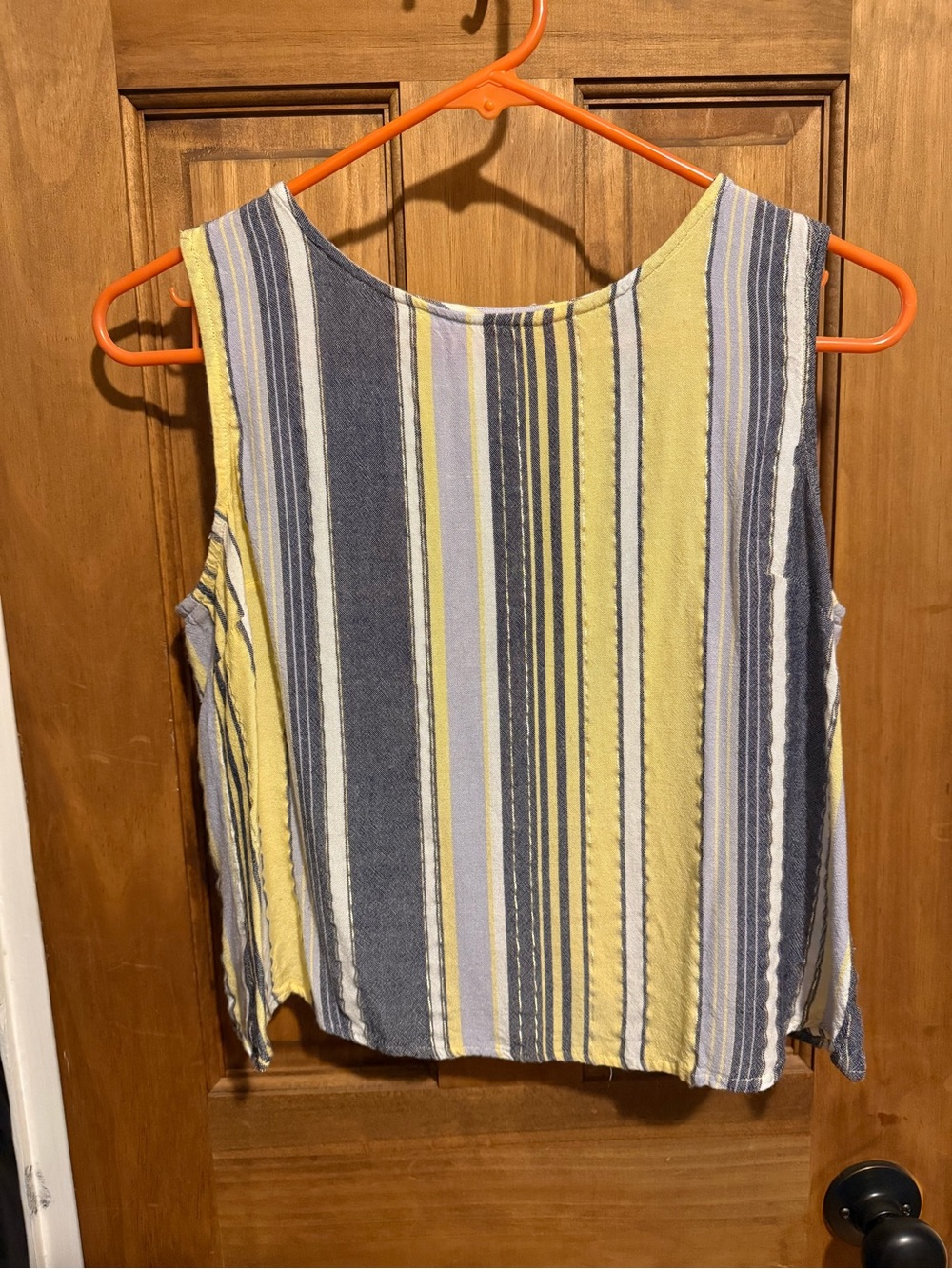 Striped crop top